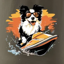 Border Kólia na vodnom skútri