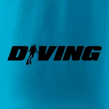 Diving nápis potápač