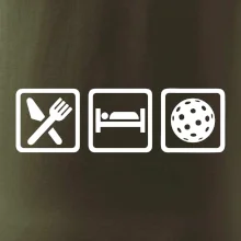 Eat sleep floorball v rade