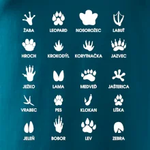 Zvieracie stopy - názvy