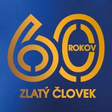 60 rokov zlatý človek