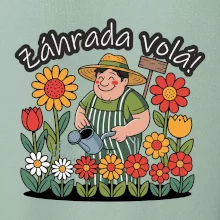 Záhrada volá - záhradník a slnečnice Záhrada volá - záhradník a slnečnice