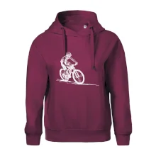 MTB kreslený cyklista MTB kreslený cyklista