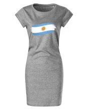 Argentína vlajka obhrýzaná