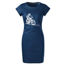 MTB kreslený cyklista MTB kreslený cyklista