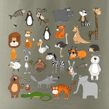 Zvieratká na triku Zvieratká na triku