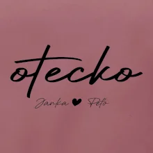 Otecko - tričko s menami deti