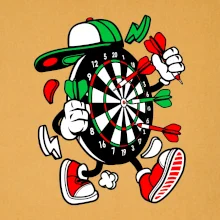 Šipkár  kreslený terč