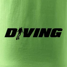 Diving nápis potápač