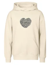 Odtlačok prsta srdce