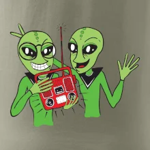 Ufo a rádio (Pecka design)