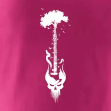 Gitara strom a lebka