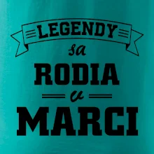 Legendy sa rodia v marci