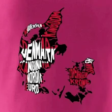 Mapy - názvy miest - Dánsko