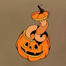 Dážďovka v tekvici (Alexis Citrine)