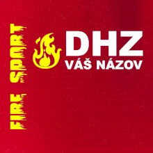DHZ (oheň, firesport, názov sboru - vlastný nápis)