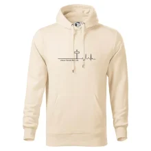 Jesus Saved My Life kríž ekg Jesus Saved My Life kríž ekg