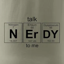 Talk nerdy - periodická tabuľka