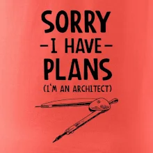 Sorry I have plans - architect