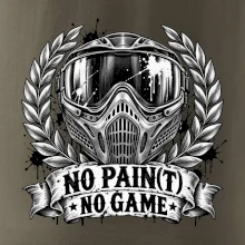 No Paint, No Game – motív s maskou