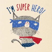 Super hero mačka