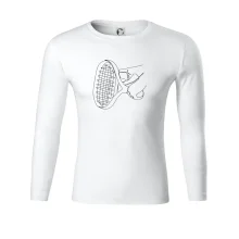 Tenisová raketa jedným ťahom Tenisová raketa jedným ťahom