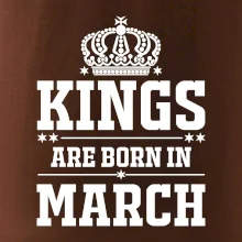 Kings are born in March