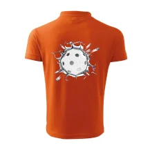 Florbal lopta v triku Florbal lopta v triku