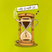 Vždy sa nájde čas na kávu (Pecka design)