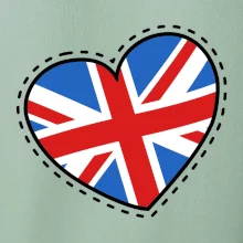 Británia srdce prsník
