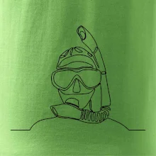 Potápač jedným ťahom