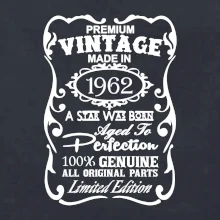 Vintage Etiketa - 1962