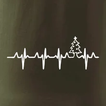 EKG Vianočný stromek EKG Vianočný stromek