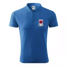 Folklór na prsníku kvetina štvorlistá