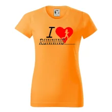 I love running dievča