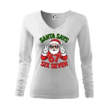 Santa says 67