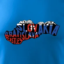 Mapy - názvy miest - Slovensko