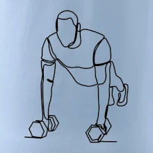 Tréner fitness jedným ťahom Tréner fitness jedným ťahom