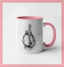 Boxerské rukavice kreslené na výšku