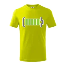 Rodinné tričká - batéria - dieťa