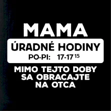 Mama úradné hodiny Mama úradné hodiny