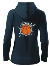 Basketbal lopta v triku