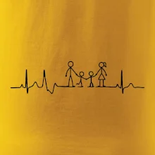 EKG rodina a dvaja chlapci