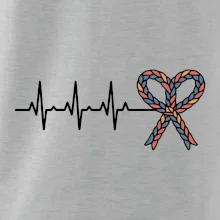 EKG srdce veľká noc