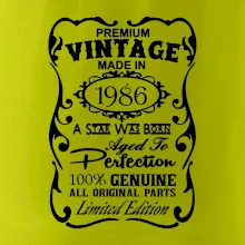 Vintage Etiketa - 1986 Vintage Etiketa - 1986