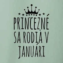 Princezné sa rodia v januári