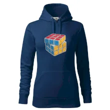 Rubikova kocka kreslená