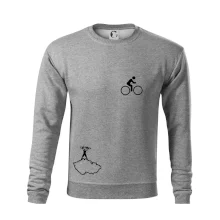 Mapa ČR + kolo na prsu Mapa ČR + kolo na prsu