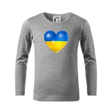 Ukrajina srdce vlajka Ukrajina srdce vlajka