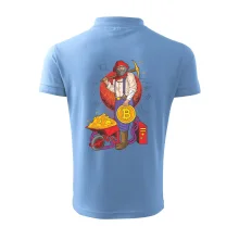 Baník ťaží Bitcoiny